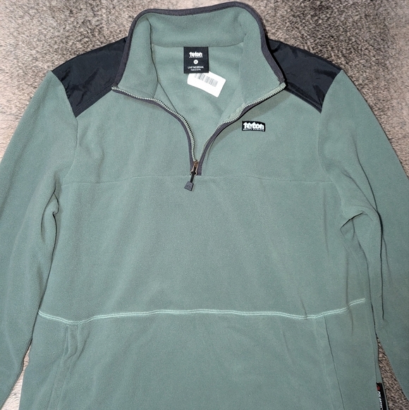 Teton Gravity Research Polartec x TGR Salad Days 1/4 Zip Pullover Women's XL - Picture 6 of 15